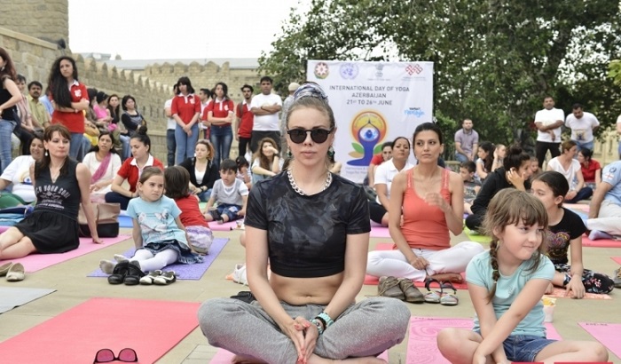 Yoga week launched in Baku